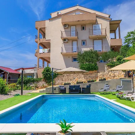 Komfortables Nur 350 Meter Zum Mit Meerblick, Pool, Aussendusche Apartament *