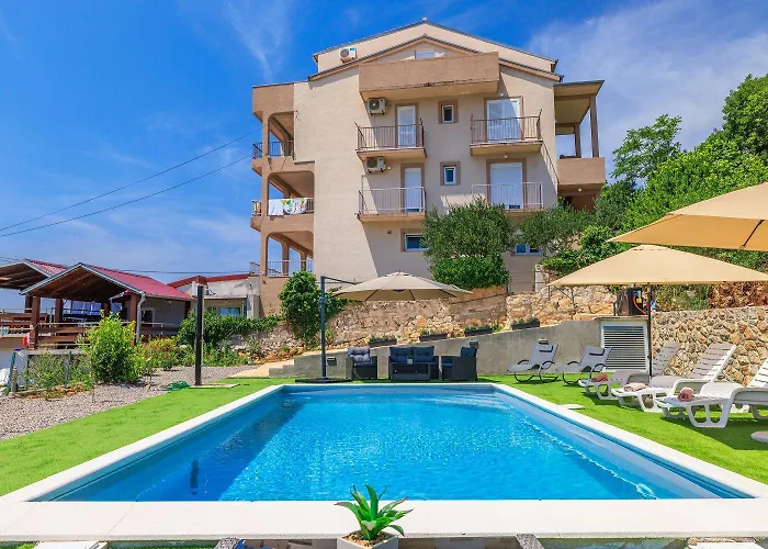 Komfortables Nur 350 Meter Zum Mit Meerblick, Pool, Aussendusche Apartman *